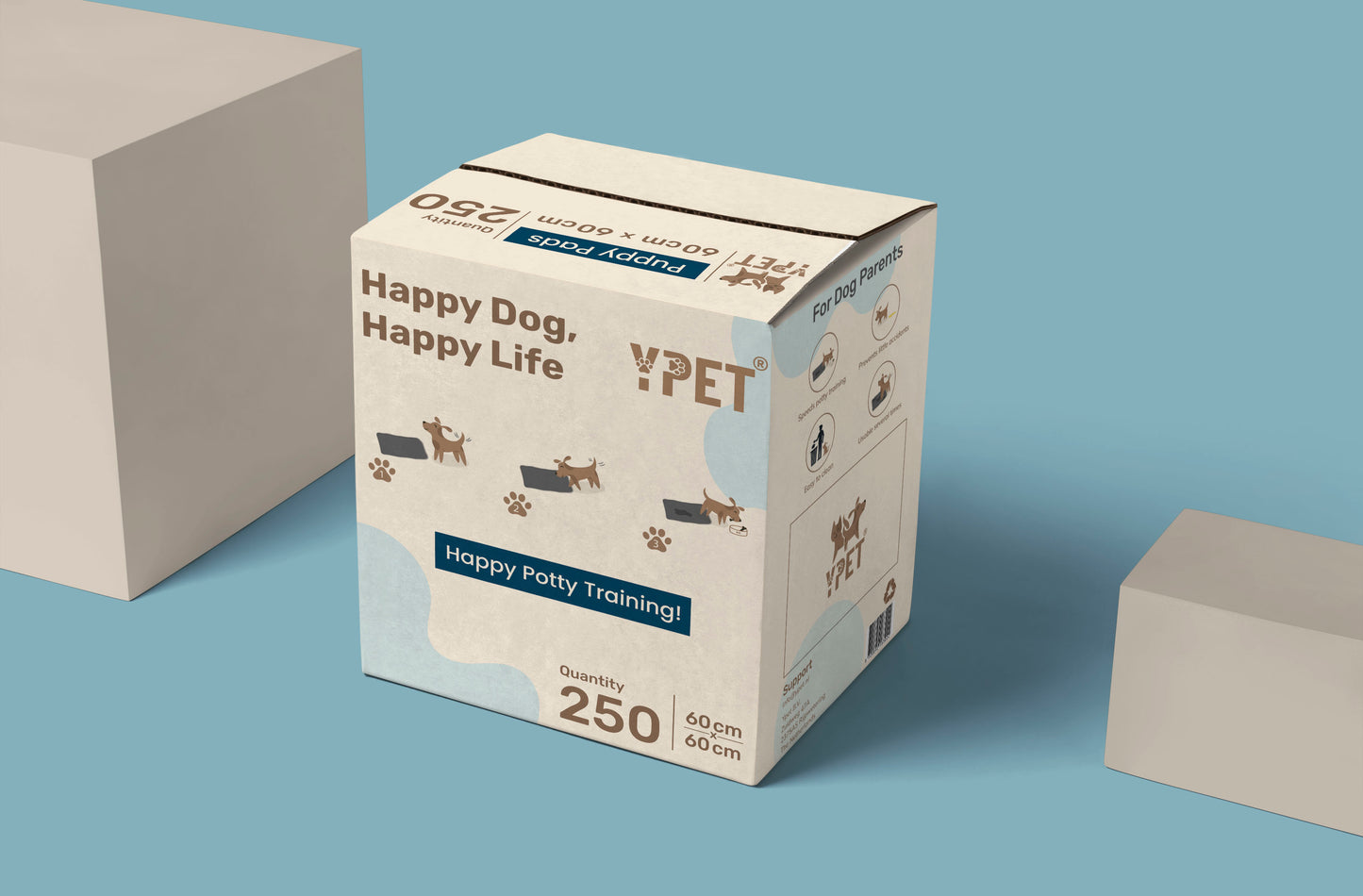 Ypet Puppy Pads - 250 Stuks